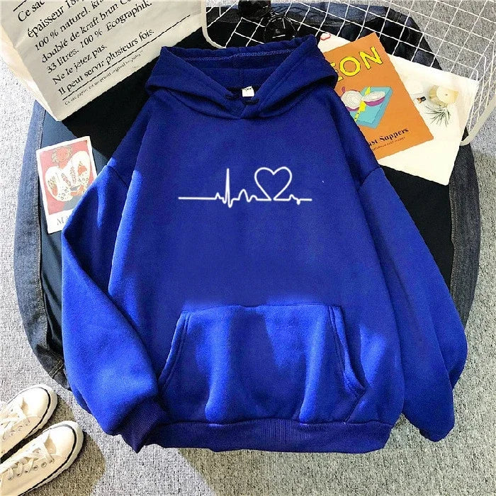 2024 hooded sweater women's spring long-sleeved